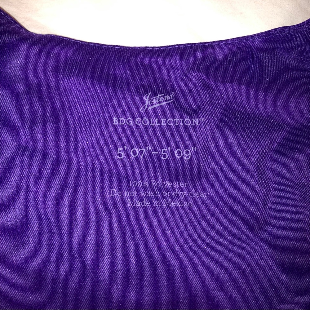 Purple Graduation Gown